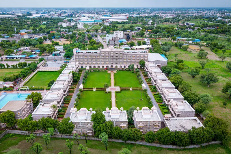 Bhanwar Singh Palace, Jaipur, wedding venue view 2