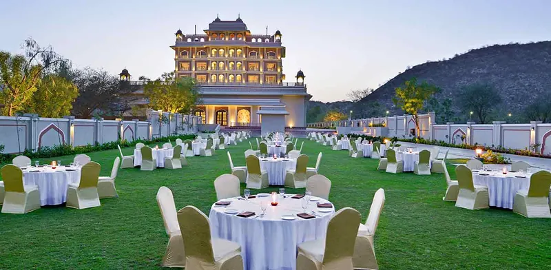 Indana Palace, Jaipur, wedding venue view 2