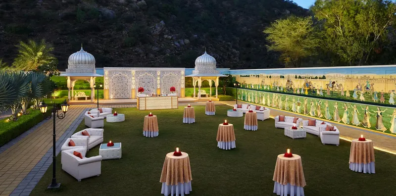 The Leela Palace Jaipur, Jaipur, wedding venue view 2