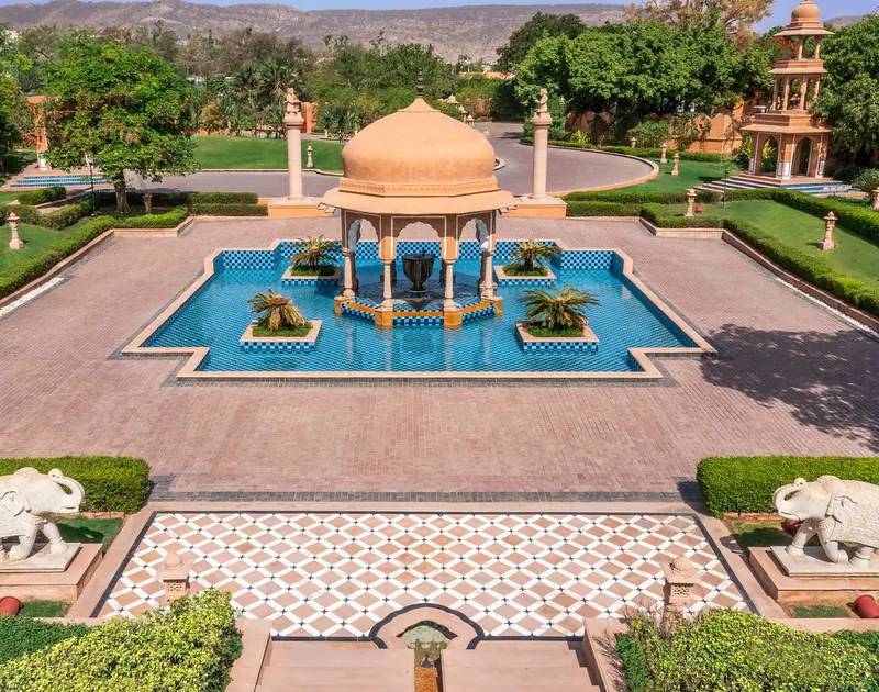 The Oberoi Rajvilas, Jaipur, wedding venue view 3