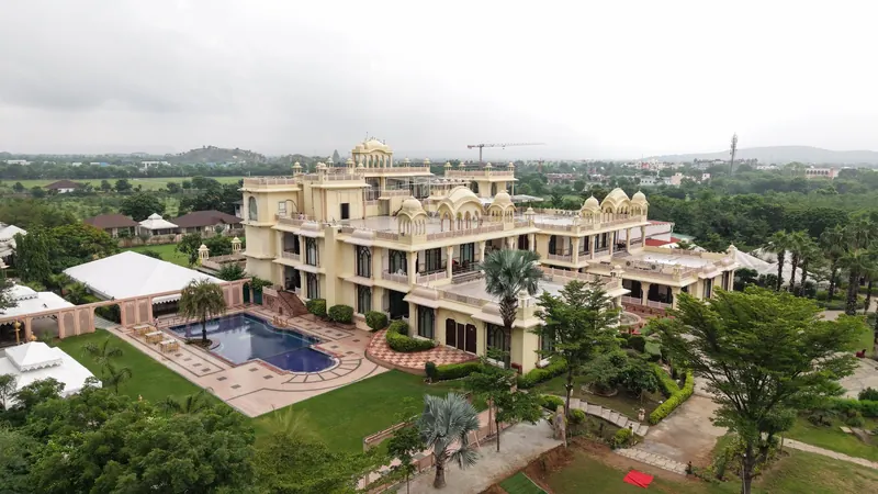 Rajasthali Resort & Spa, Jaipur, wedding venue view 2