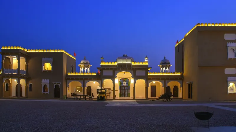 Fort Aranya, Kanoi dunes, wedding venue