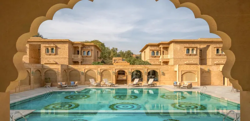 Taj Gorbandh Palace, Rajasthan, wedding venue view 3