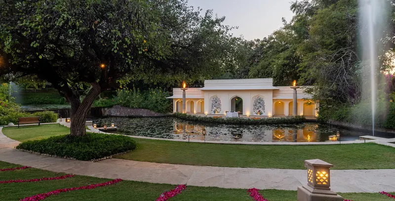 The Oberoi Vanyavilas, Ranthambore, wedding venue view 2