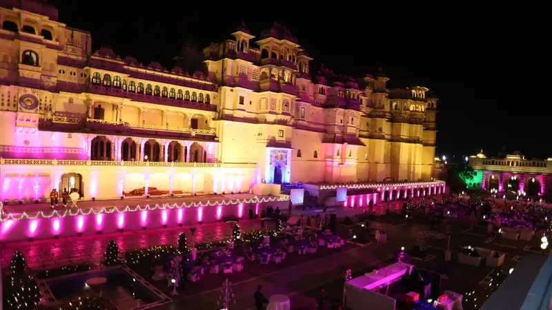 City Palace (Manek Chowk, Zenana Mahal), Udaipur, wedding venue view 2
