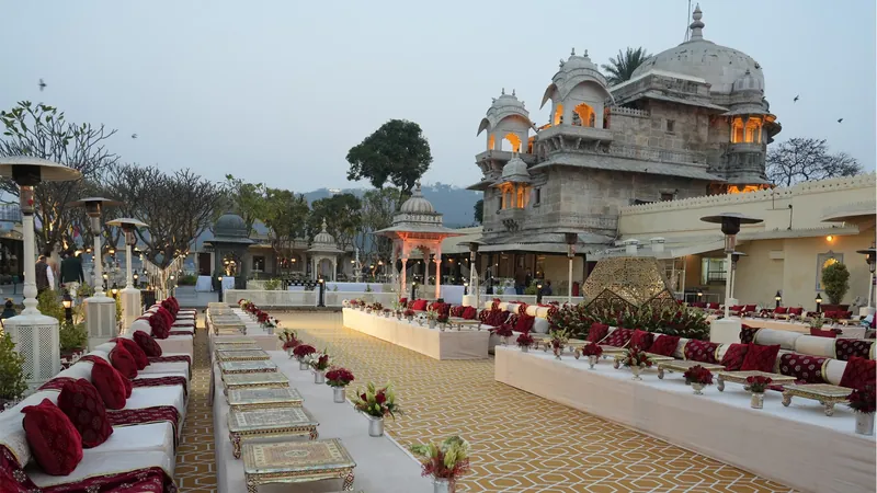 Jagmandir Island Palace, Udaipur, wedding venue view 2