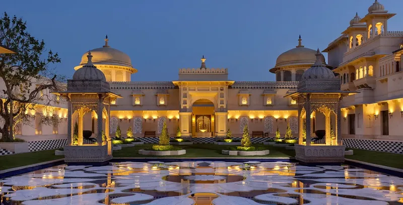 The Oberoi Udaivilas, Udaipur, wedding venue view 2